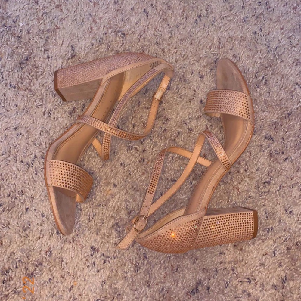 Reflective Rhinestoned Heels - Picture 4 of 6